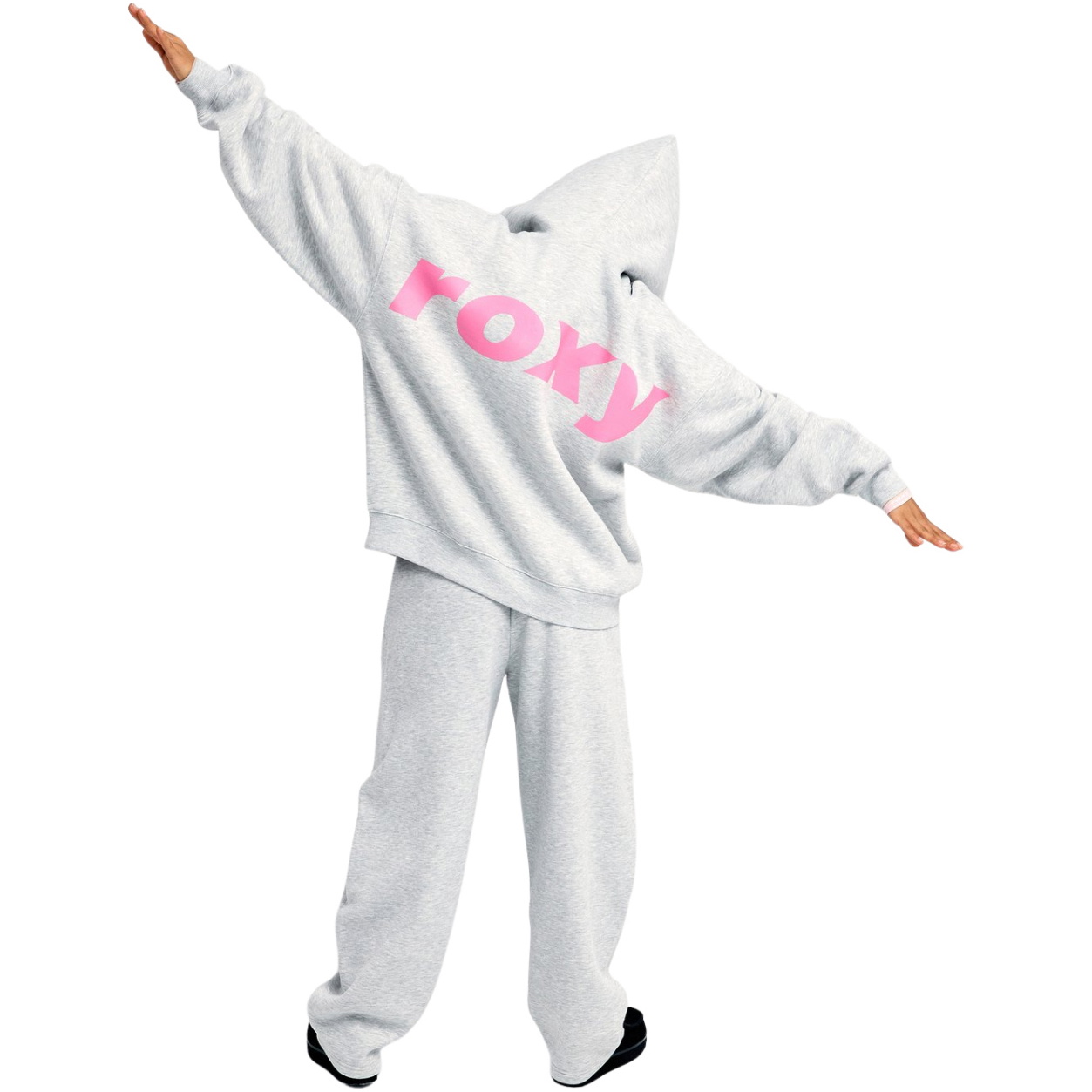 2026 Roxy Womens Surf Doll Hoodie ERJFT05144 - Light Grey Heather